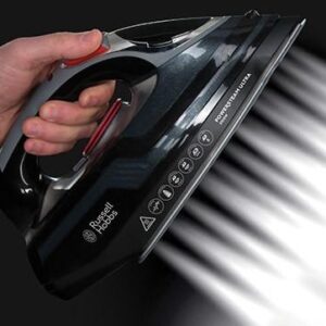 Russell Hobbs 20630-56 lygintuvas Sauso ir garų tipo lygintuvas Keraminis padas 3100 W Juoda, Pilka - Image 2