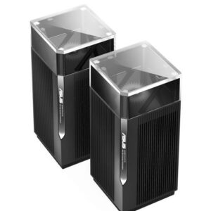 ASUS ZenWiFi Pro ET12 Trijų dažnio juostų (2,4 GHz / 5 GHz / 6 GHz) Wi-Fi 6E (802.11ax) Juoda 3 Vidinis - Image 3