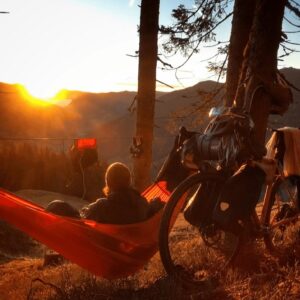 Ticket To The Moon PRO HAMMOCK - Lightest Pro Pakabinamas hamakas 1 žmogus (žmon.) Nailonas Tamsiai Žalia - Image 2