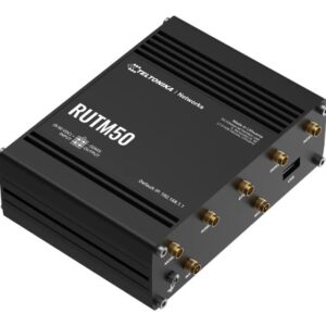 Teltonika RUTM50 belaidis maršrutizatorius Gigabitinis eternetas Dviguba juosta (2,4 GHz / 5 GHz) 5G Juoda - Image 2
