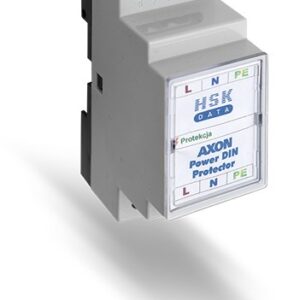 HSK DATA AXON [Power DIN Protector] - zabezpieczenie przeciwprzepięciowe dla urządzeń automatyki przemysłowej (wielokanałowy układ zabezpieczający niewielkie rozmiary)