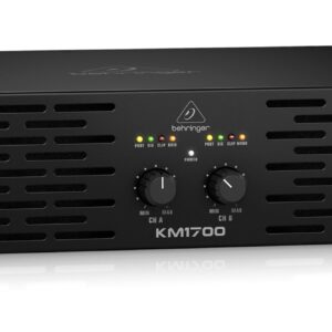 Behringer KM1700 garso stiprintuvas Pasirodymai / scena Juoda - Image 2