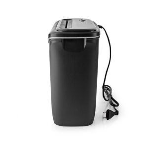 Nedis PASH120BKA4 dokumentų naikiklis Smulkinimas juostelėmis 22 cm Juoda - Image 2