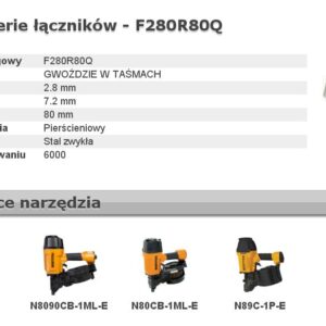 BOSTITCH Vinys F 2,80-80 R Q 6m