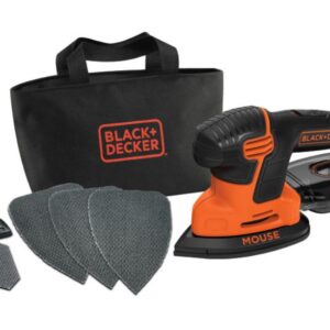 BLACK+DECKER DAUGIAFUNKCIS VIBRACINIS ŠLIFUOKLIS 120W