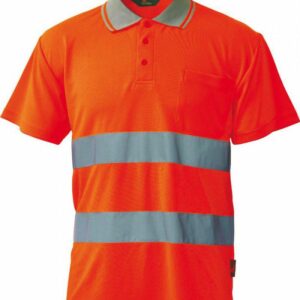 BETA ĮSPĖJAMIEJI POLO MARŠKINĖLIAI XL ORANŽINIAI PS01-BO
