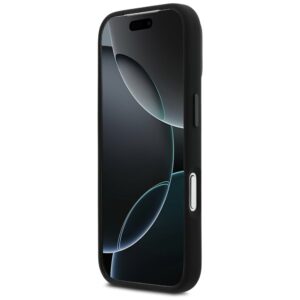 BMW M Silicon Tricolor Line MagSafe dėklas skirtas Apple iPhone 17 Pro juodos spalvos - Image 5