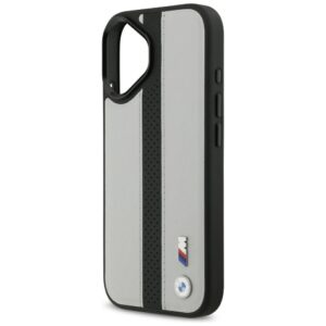 Case BMW M Perforated Stripe Logo MagSafe Apple iPhone 17 gray - Image 6