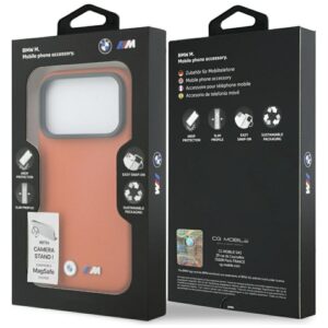 Dėklas BMW M Metal Logo MagSafe for Apple iPhone 17 Pro oranžinės spalvos - Image 8