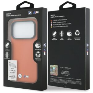 Dėklas BMW M Metal Logo MagSafe for Apple iPhone 17 Pro Max oranžinės spalvos - Image 8
