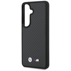 Dėklas BMW M Kevlar Logo MagSafe for Samsung Galaxy S26 juodos spalvos - Image 6