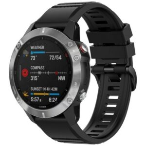 Strap Beline Watch 1 for Garmin Enduro 3/ Enduro 2/D2 Mach 1 Pro/Fenix 8/Fenix 7X Pro juodos spalvos