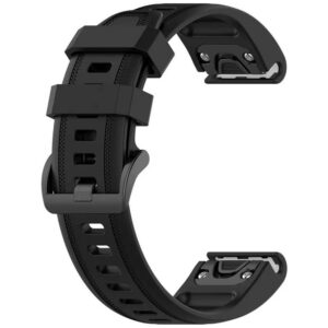 Strap Beline Watch 1 for Garmin Enduro 3/ Enduro 2/D2 Mach 1 Pro/Fenix 8/Fenix 7X Pro juodos spalvos - Image 2