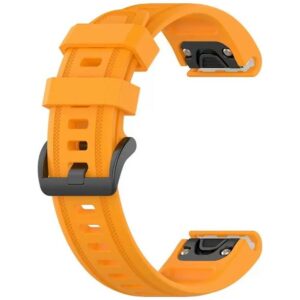 Strap Beline Watch 2 for Garmin Fenix 8/Fenix 7S/Fenix 6S/Fenix 5S/mk3/mk3i/Instinct 2S oranžinės spalvos - Image 2
