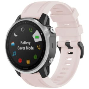 Strap Beline Watch 2 for Garmin Fenix 8/Fenix 7S/Fenix 6S/Fenix 5S/mk3/mk3i/Instinct 2S rožinės spalvos