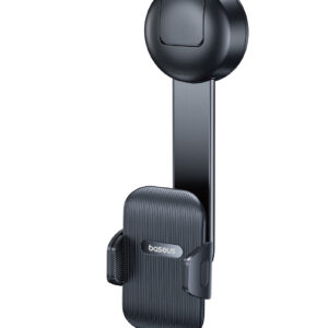 Automobilinis laikiklis telefonams su siurbtuku PrimeTrip C03 Air, juodas