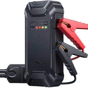 Išorinis akumuliatorius (Powerbank) su automobilio užvedimo funkcija max 5000A 44.4Wh su PTC pašildymu IP55 USB-A/USB-C 15W PrimeTrip VJ1 BASEUS
