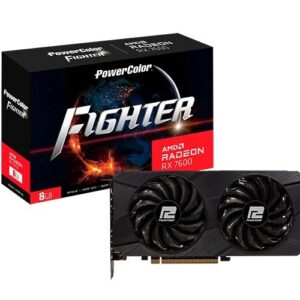 PowerColor Fighter RX7600 8G-F vaizdo plokštė