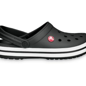 Crocs Crocband Sandalai Unisekso stiliaus Juoda, Balta