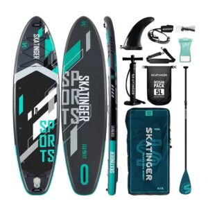 SUP lenta „SKATINGER Grey sports“ 350x89x15, skirta jogai - Image 2