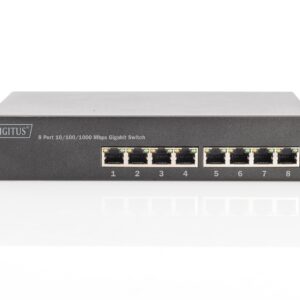 Digitus DN-95331 tinklo komutatorius Valdomas L2+ Gigabit Ethernet (10/100/1000) Maitinimas per Eternetą (PoE) Juoda - Image 3