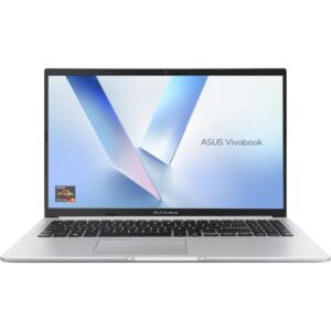 ASUS Vivobook 15 M1502NAQ-BQ046W AMD Ryzen™ 5 150 Knyginis kompiuteris 39,6 cm (15.6") „Full HD“ 16 GB DDR5-SDRAM 512 GB SSD Wi-Fi 6 (802.11ax) NoOS Sidabras