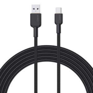 AUKEY CB-NAC1 USB kabelis 1 m USB A USB C Juoda - Image 2