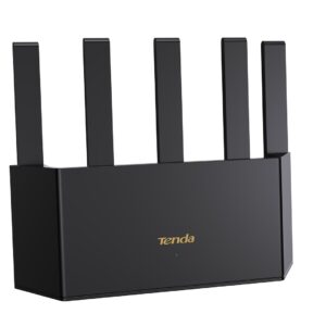 Tenda TX12L Pro belaidis maršrutizatorius Gigabitinis eternetas Dviguba juosta (2,4 GHz / 5 GHz) Juoda - Image 2