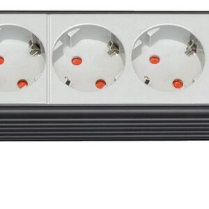 Brennenstuhl 1156057128 elektros tinklo ilgintuvas 3 m 8 AC išvestis(ys / čių) Vidaus Juoda - Image 1