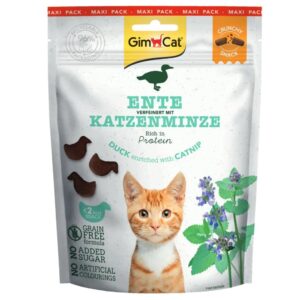 GIMCAT Crunchy Snacks Antiena su katžole – skanėstas katei – 140g