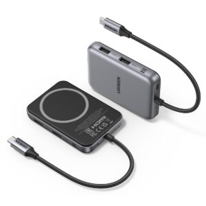 Jungčių stotelė 7in1 USB-C į USB-A, HDMI, microSD/SD Magsafe suderinamas laikiklis CM896 UGREEN