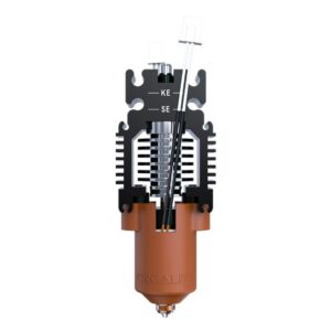 Ender-3V3 SE/KE kaitintuvo (Heating Block) atnaujintas komplektas skirtas naudoti su "Unicorn" purkštukais CREALITY - Image 1