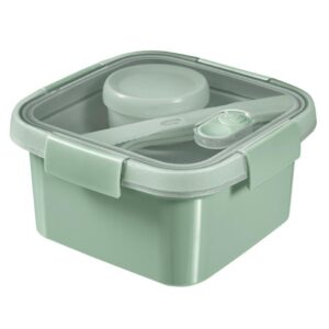 CURVER MAISTO DĖŽUTĖ KVADRATINĖ LUNCH KIT 1,1L /ŽALIA