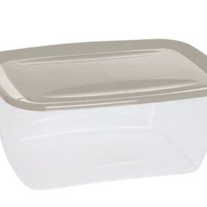 CURVER MAISTO DĖŽUTĖ FRESH&GO 5L STAČIAKAMPĖ SMĖLIO SPALVOS - Image 1