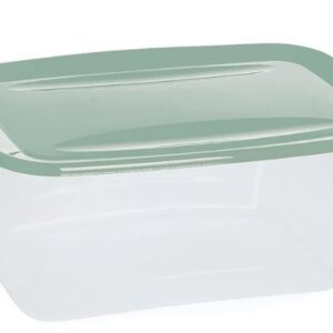 CURVER MAISTO DĖŽUTĖ FRESH&GO 5L STAČIAKAMPĖ ŽALIA - Image 1