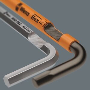 Wera 950/9 L formos šešiakampis raktas Metrinė 9 vnt - Image 3