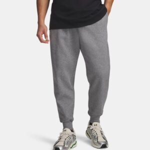 Under Armour UA Rival Fleece Kištukinis Pilka Medvilnė, Poliesteris - Image 3