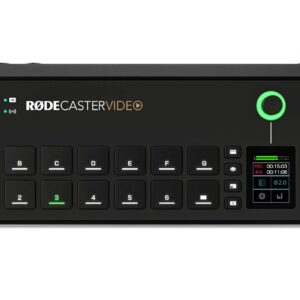 RØDECaster Video Podkasto kūrimo studija Muzikos kūrimo stotis