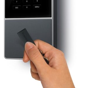 Safescan TimeMoto TM-616 Juoda Bekontaktė kortelė AC TFT Ethernet LAN jungtis - Image 3