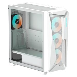 GIGABYTE C301 GLASS WHITE kompiuterio korpusas „Midi Tower“ Balta - Image 2