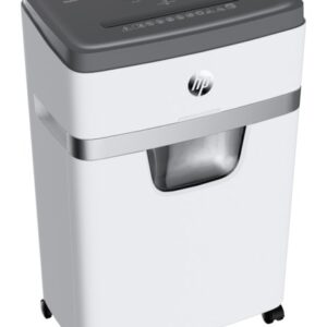 HP OneShred 18CC dokumentų naikiklis Smulkinimas mažais gabalėliais 65 dB 22 cm Balta, Juoda - Image 2