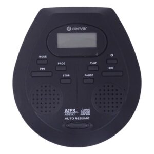 Denver DMP-395B Nešiojamas kompaktinių diskų grotuvas Juoda - Image 1