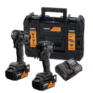 DEWALT KOMPLEKTAS COMBO 18V DCK2224MP2T (DCD86M, DCF92M) 2x5,0Ah TSTAK MCLAREN