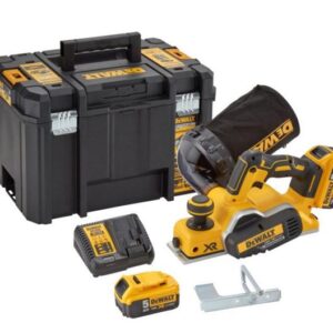 DEWALT Elektrinis oblius 18V DCP580P2 82mm 2x5,0Ah BL