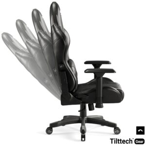 Žaidimų kėdė Diablo Chairs X-Ray 2.0 King Size juodos spalvos-pilkos spalvos - Image 2