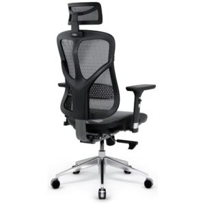 Ergonominė kėdė Diablo Chairs V-Basic juodos spalvos-pilkos spalvos - Image 3