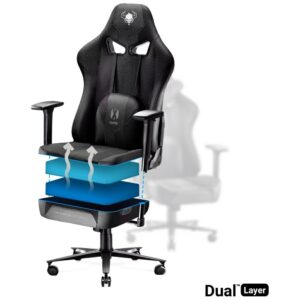 Žaidimų kėdė Diablo Chairs X-Player 2.0 King Size juodos spalvos - Image 4