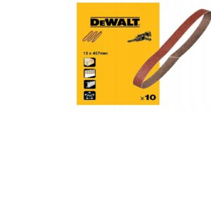 DEWALT bekočio šlifavimo juosta 13x457mm P120 /10vnt. skirta DCM200