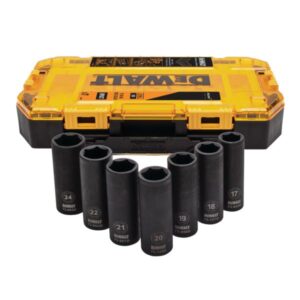DEWALT SMŪGINIŲ GALVUČIŲ RINKINYS 7 vnt. 1/2" MCLAREN - Image 1