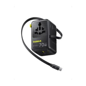 Baseus EnerCore CG11 Universalus kelioninis adapteris 2AC+2U+2C 70W